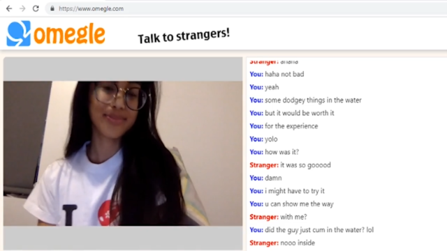 Busty Young Whore Naked on Omegle