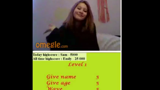 Adorable Omegle Princess wants to play with you