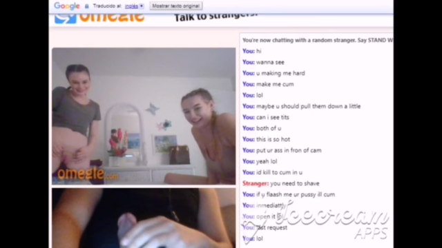 Sexy Latina Babes Masturbating for Her Stranger