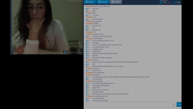 Black haired beauty gives you a nasty show