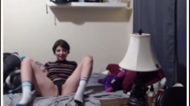 Omegle teenie teased your hard cock